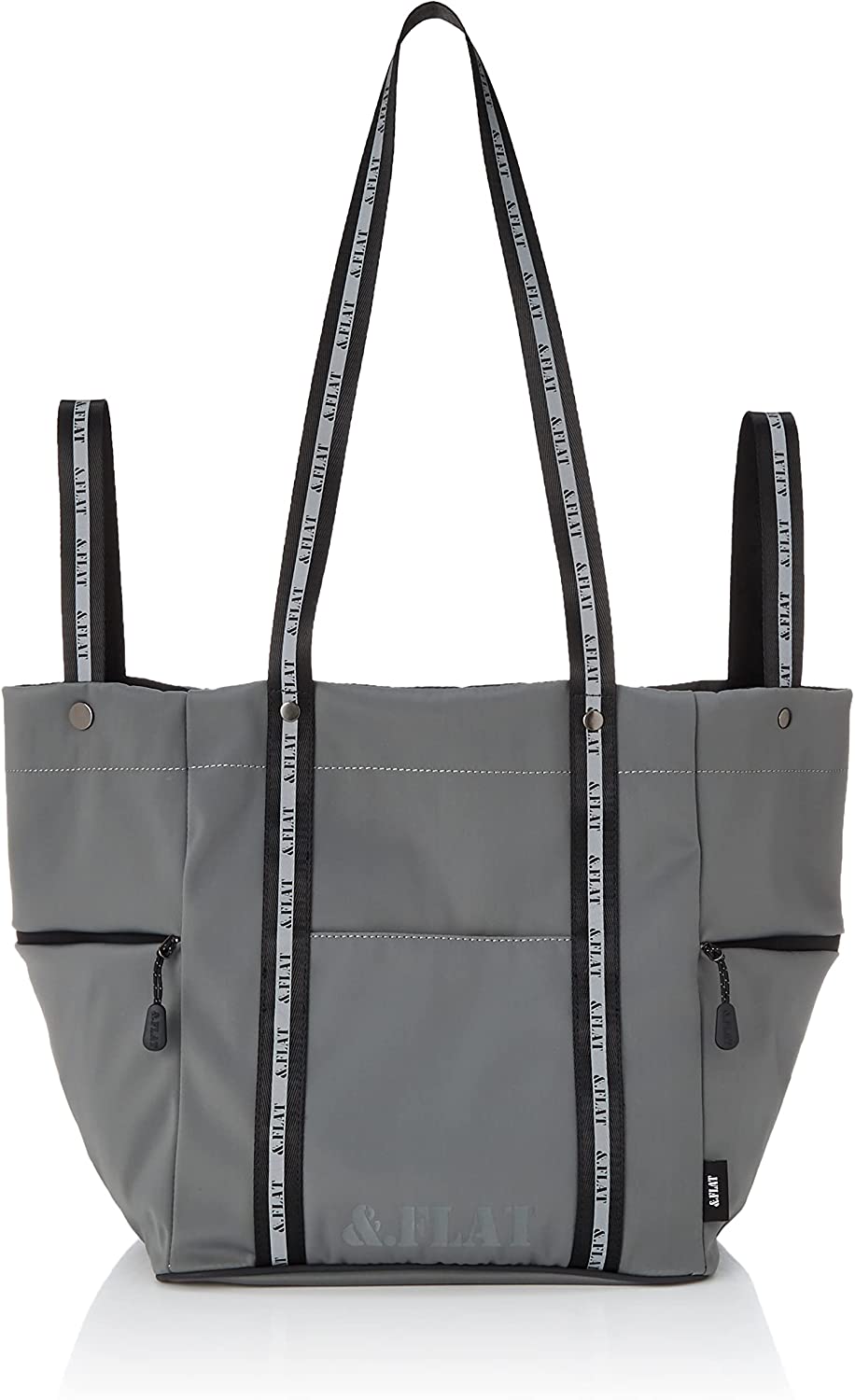 &.FLAT | アンドフラット NEOPRENE 2WAY TOTE(トートバッグ) BAG グレー